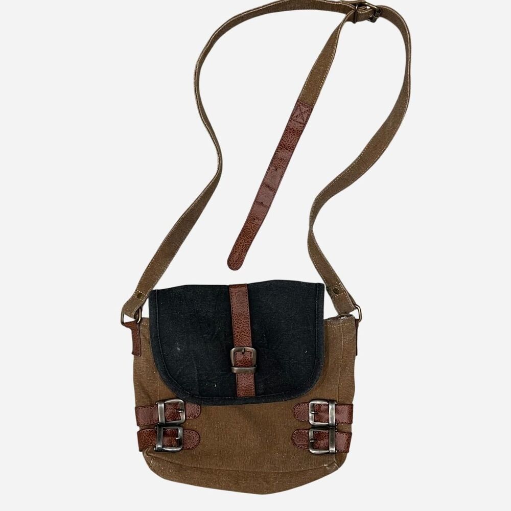 Unbranded Women's Brown and Black Bag